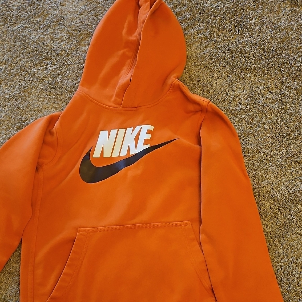 Nike Kids Orange Hoodie
